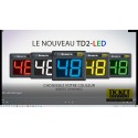 Afficheur seul 2 chiffres LED (disponible en 7 couleurs)