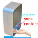 Distributeur (Alu) "Sans Contact" Gel Hydro Alcoolique