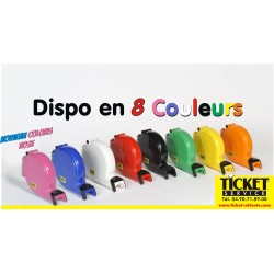 Distributeur de Tickets disponible en 8 couleurs pour gestion de file d'attente