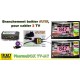 PACK PharmaBOXTV-MT/4 de gestion d'attente pour PHARMACIES, configurable de 1 à 4 Caisses - Ecran TV NON Fourni