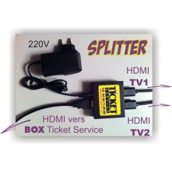 SPLITTER pour relier 2 écrans TV