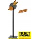 JOKPIED - Pied mobile Noir STANDARD (130 cm) pour Distributeur de Tickets - Distributeur NON INCLUS