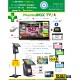 PACK PharmaBOXTV-MT/12 de gestion d'attente pour PHARMACIES, configurable de 1 à 12 Caisses - Ecran TV NON Fourni