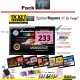 PACK TV - Gestion des files d'Attente clients pour Commerces Alimentaires - Ecran TV NON Fourni