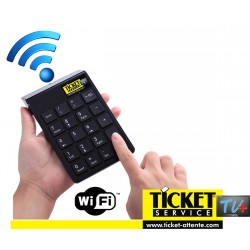 Mini clavier sans fil d'appel ordre/désordre de numéro pour système Minipoint TV
