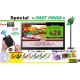 PACK TV+ - Gestion des files d'Attente Clients - sur écran TV - pour Commerces Alimentaires - Ecran TV NON Fourni