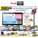 PACK TV+ - Gestion de file d'attente patients pour Laboratoires - Ecran TV NON Fourni