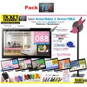 PACK TV+ - Gestion de file d'attente patients pour Cabinets Médicaux - Ecran TV NON Fourni