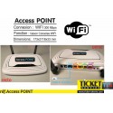 Access POINT : boitier nécessaire, pour utilisation Consoles d'Appel WIFI, sur : COMMERCES / MÉDICAL / Services PUBLICS / ...